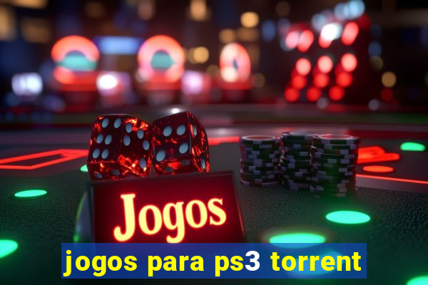 jogos para ps3 torrent